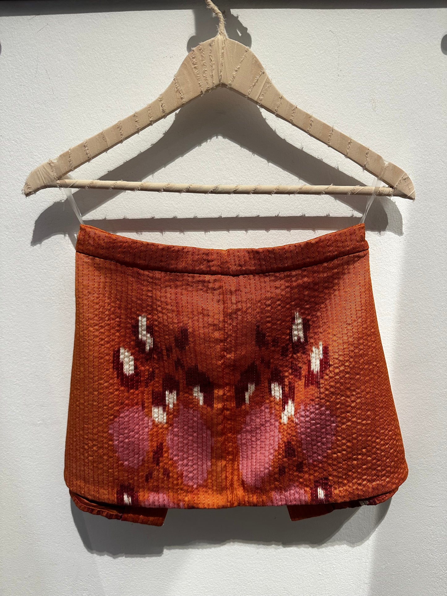 Quilted Peplum Belt