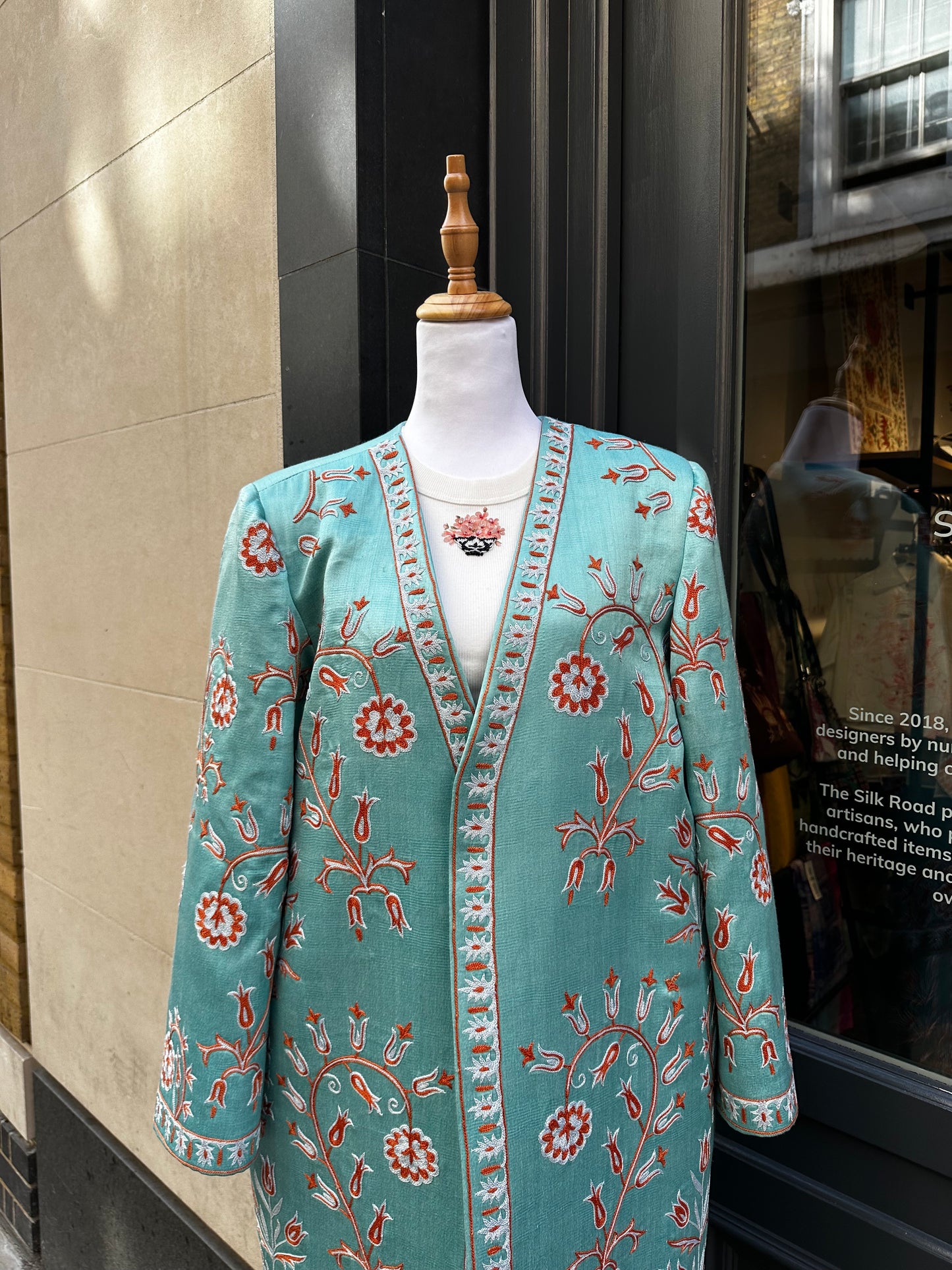 Hand Embroidered Coat