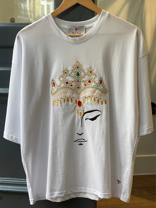 Embroidered Oversized T-shirt