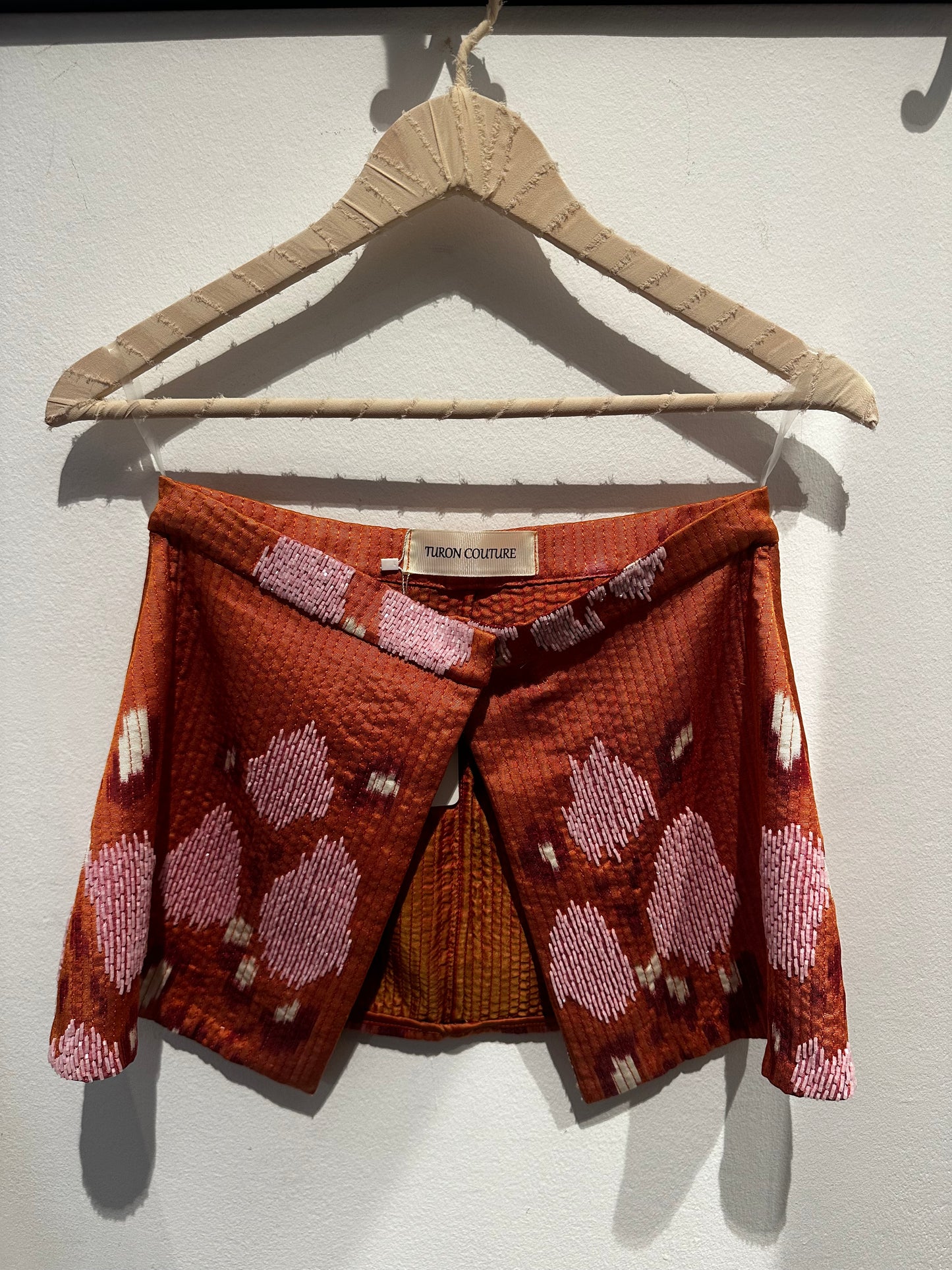 Quilted Peplum Belt