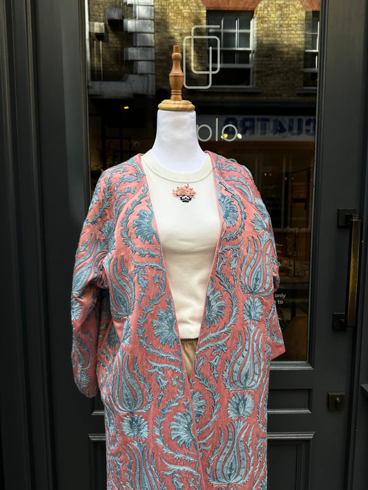 Hand Embroidered Coat