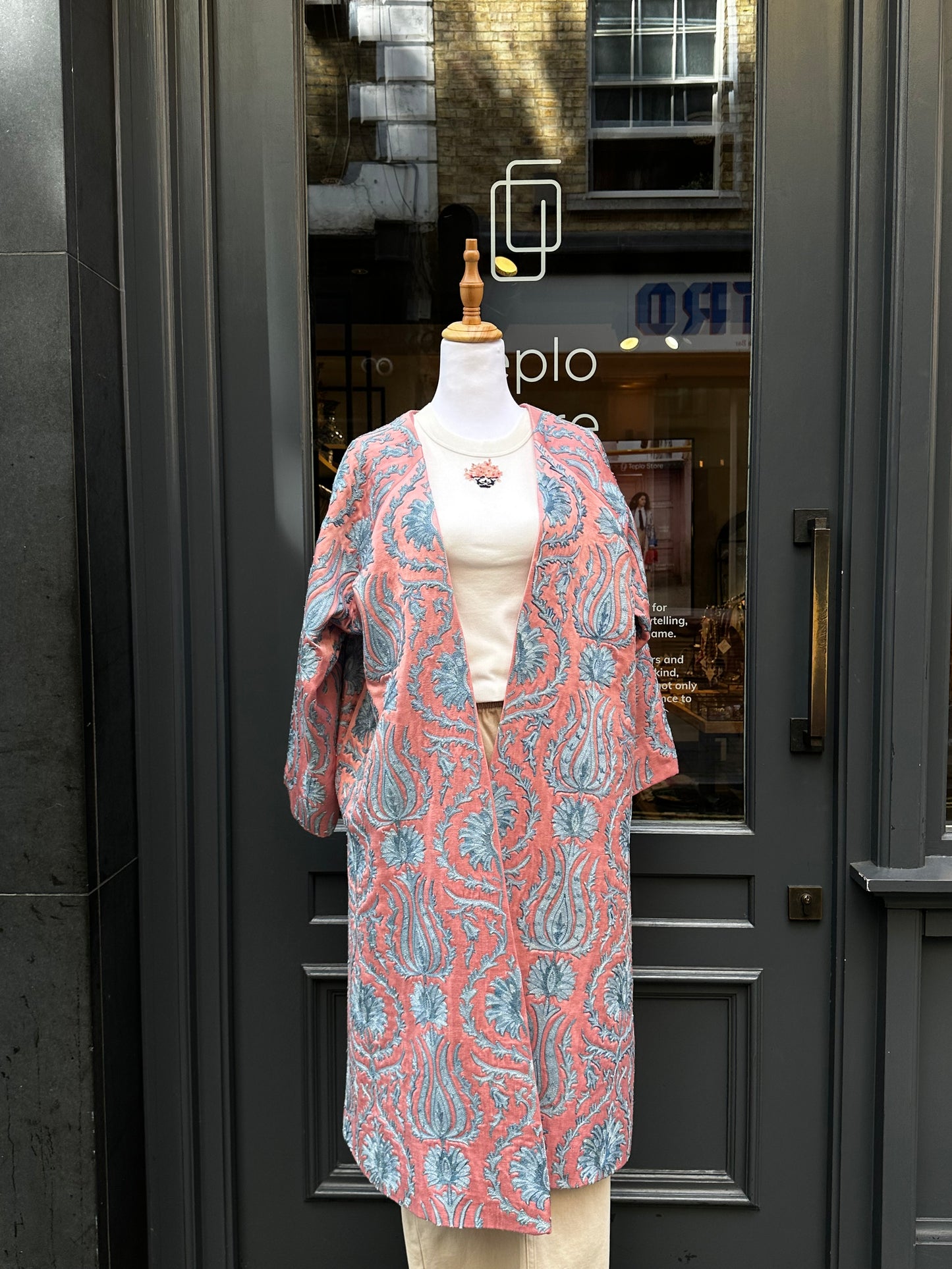 Hand Embroidered Coat