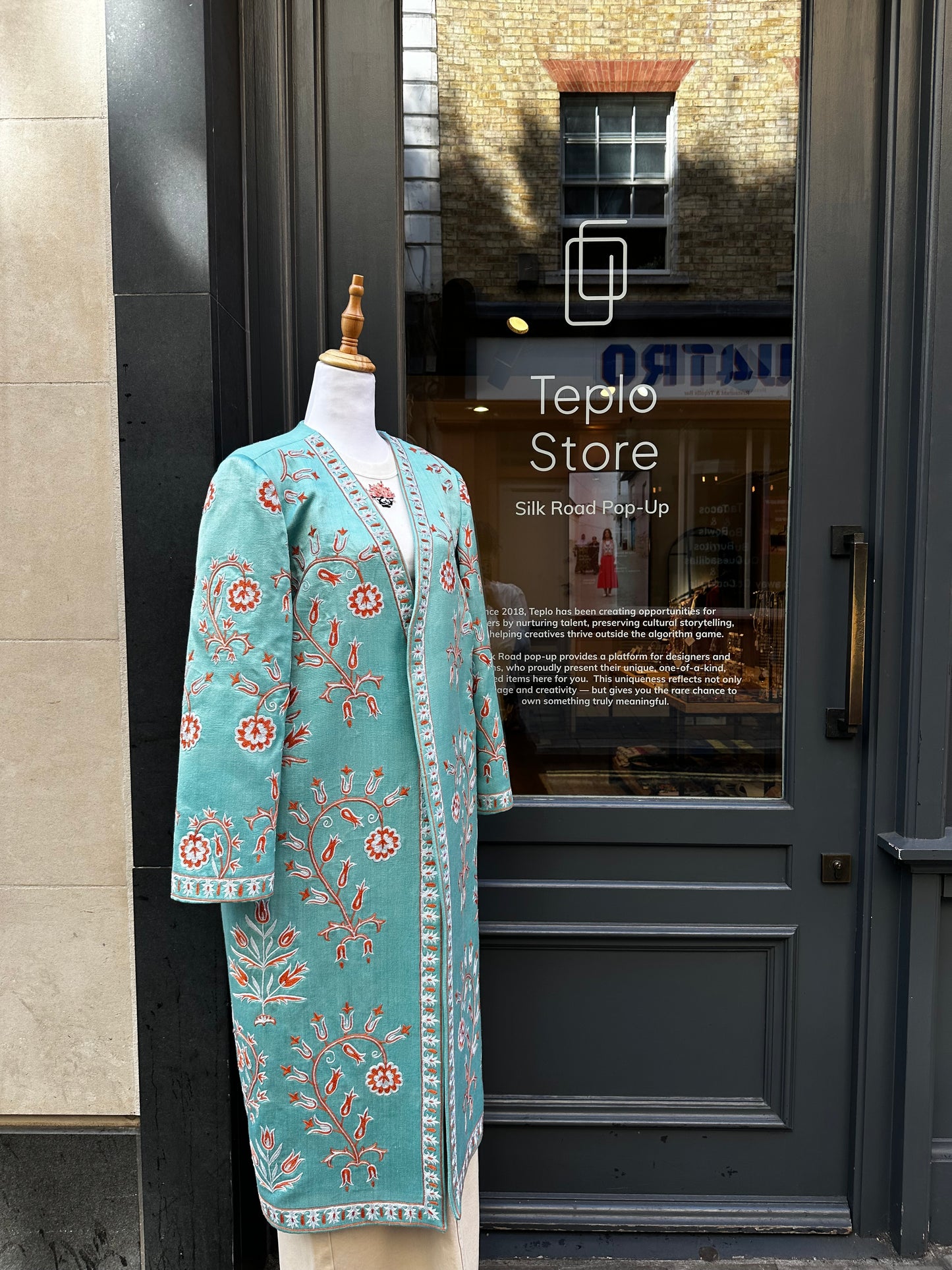 Hand Embroidered Coat