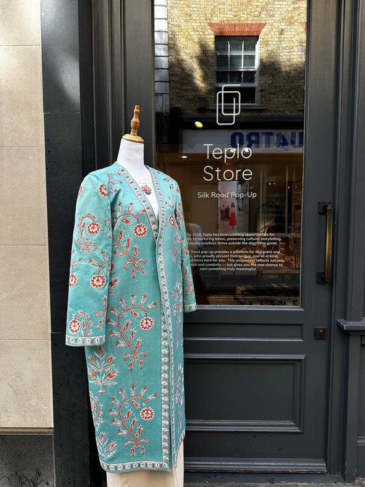 Hand Embroidered Coat