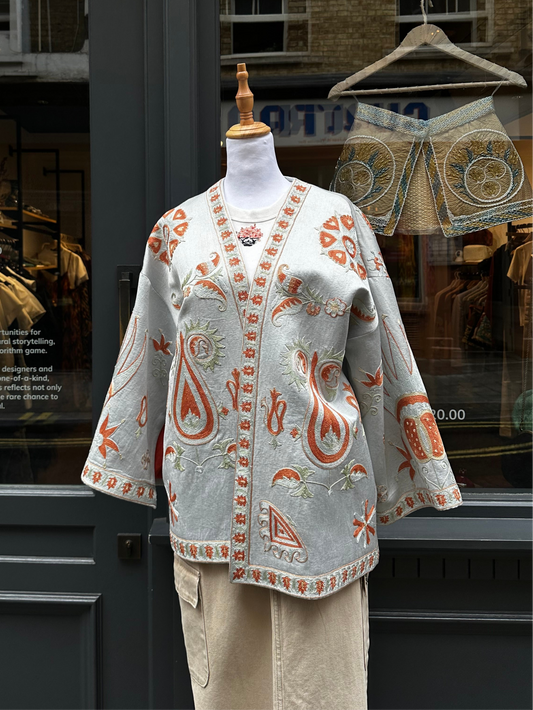 Hand embroidered Jacket