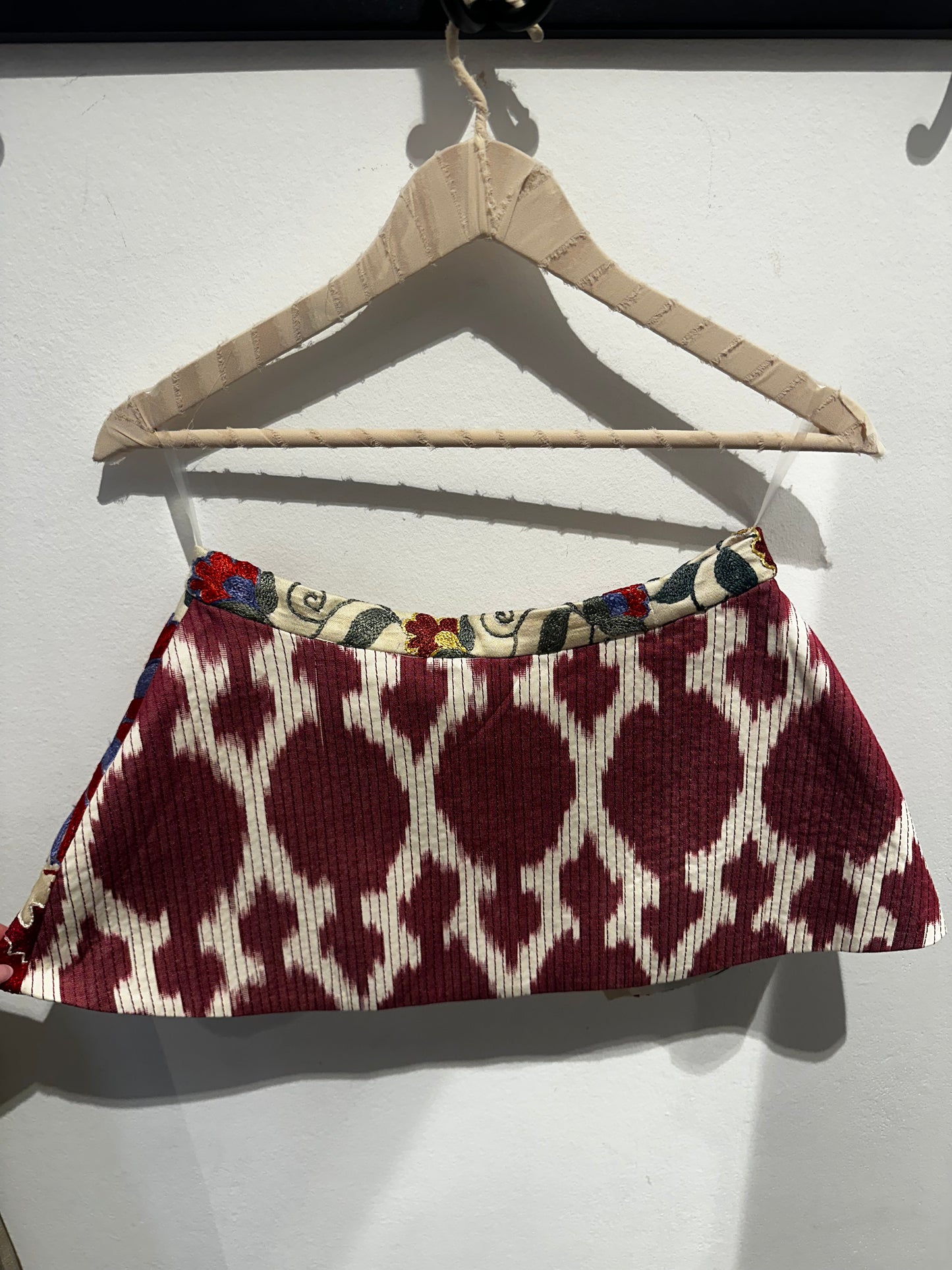 Hand Embroidered Peplum Belt